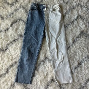 Multi colored pacsun jeans